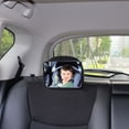 thumbnail image 2 of Jolly Jumper Driver’s Baby Mirror | Shatter-Resistant Convex Rear-Facing Car Seat Mirror | Adjustable Straps, Wide-Angle View, 2 of 4