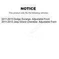 thumbnail image 2 of TOR TOR-K100107 Rotule de Suspension avant Supérieure pour Voiture 2011-2015 Jeep Grand Cherokee Dodge Durango Réglable, 2 of 2