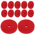 thumbnail image 1 of OFFIGAM 12 Pcs Tampons en Feutre Rouges pour Cymbales Rondelles de Tambour à Double Couche pour Prolonger la Durée de Vie des Cymbales et Placement Sécurisé, 1 of 6