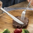 thumbnail image 2 of 18/10 Stainless Steel Cutlery Set, 40 Piece Silverware, 2 of 6