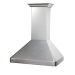 ZLINE 36 in Wall Mount Range Hood in Snow Finished Stainless Steel (8KF2S-36)