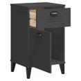 thumbnail image 3 of vidaXL Bedside Cabinet VIKEN Anthracite Grey Engineered Wood, 3 of 5