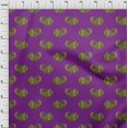 thumbnail image 3 of oneOone Tissu Cambric en Coton Tissu à Blocs de Poisson Imprimés au Mètre 56 Pouces de Large, 3 of 4
