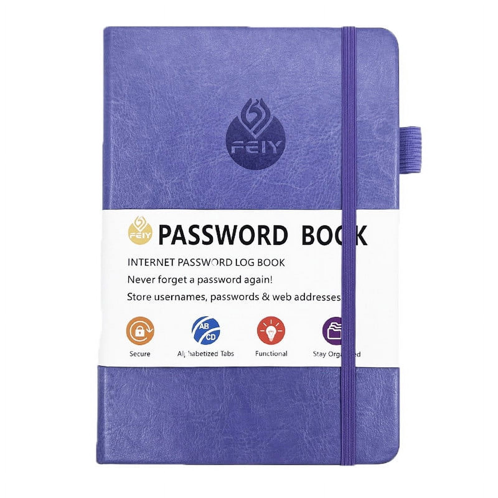 Teissuly New Address book with Alphabetical Tabs, Hardcover Password Keeper and Telephone Book Address Organizer Record Contacts, Journal Notebook for Home or Office