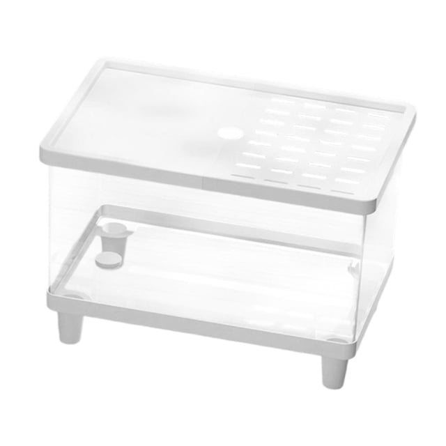 Milaget Mini Reptile Terrarium Breeding Box Pet House Habitat for Lizard Frogs Snake 30cmx19.5cmx21cm