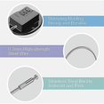 thumbnail image 4 of 2 Refrigerator Locks Heavy Duty Combination Refrigerator Lock, 4 of 5