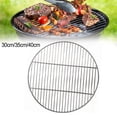 thumbnail image 1 of Grille de Cuisson en Acier Inoxydable de Qualité Supérieure pour Gril - Répartition Uniforme de la Chaleur, Résistante aux Hautes Températures, Facile à Nettoyer et à Entretenir, Polyvalente pour BBQ Camping Pique-Nique - Choisir la Taille 30cm 35cm 40cm, 1 of 4