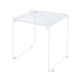 thumbnail image 3 of simhoa Locker Organizer Shelf Foldable Wear Resistant Versatile Stackable for Gym and Work Convenient under Sink Organization Holder White, 3 of 7