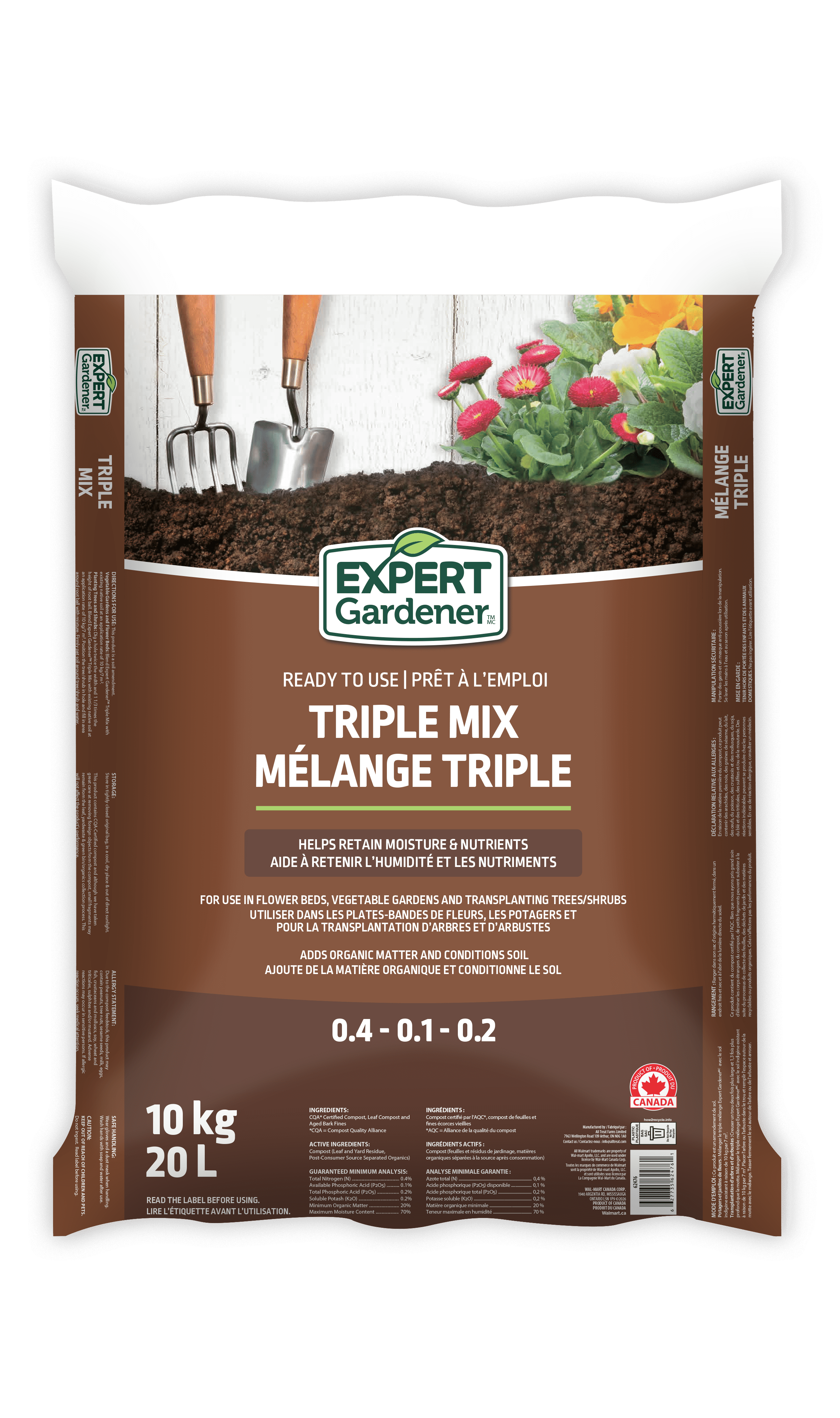 Expert Gardener Triple Blend - 20L
