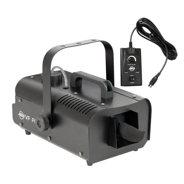 American DJ VF Flurry Machine à Neige 600 W à Haut Rendement avec Effet de Zone et design compact Noir. Comprend un Réservoir Interne de Fluide Neige de 1 Litre, un Interrupteur de Sélection Faible/grand volume et un Capteur de Fluide Neige Faible pour Protéger la Pompe. Comprend une Télécommande Filaire pour un Contrôle Facile et un Interrupteur Marche/arrêt sur le Panneau Arrière. Convient pour Créer des Effets de Neige Lors de Fêtes, Mariages et occasions Festives. Dimensions : 13,5 x 10 x 8 Pouces, Poids : 8 Livres.