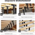 thumbnail image 3 of 2024,4pcs Bed Support Frame Adjustable Stand Adjustable Metal Bed Frame Sofa Support Adjustable Bed Support Bed Risers Adjustable Bed Frame Legs Bed L-SinKeeU, 3 of 3