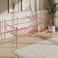 thumbnail image 4 of AKDSteel Metal Twin Daybed, Sofa Bed Frame with Steel Slat Support, Multifunctional Day Bed for Living Room, 4 of 8