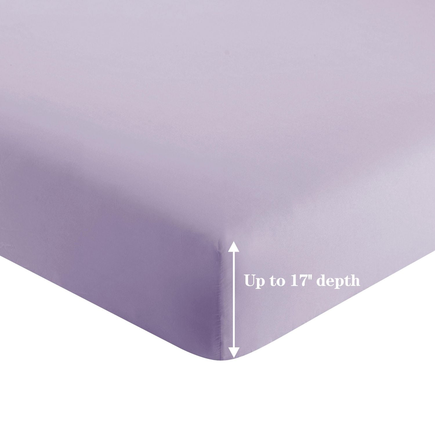 Literie Marina Décoration en rayonne de bambou ultra douce et soyeuse, toutes saisons, couleur violet