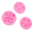 thumbnail image 3 of 3Pcs Halloween Silicone Mold Skull Castle Mask Shape Resilient Durable Nonstick Halloween Fondant Molds, 3 of 14