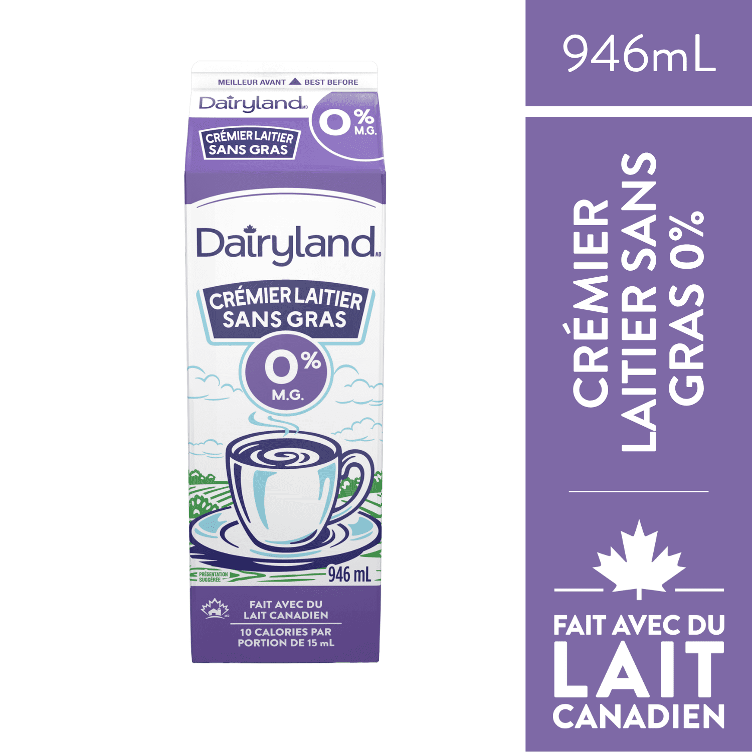 Dairyland Crémier Laitier Sans Gras