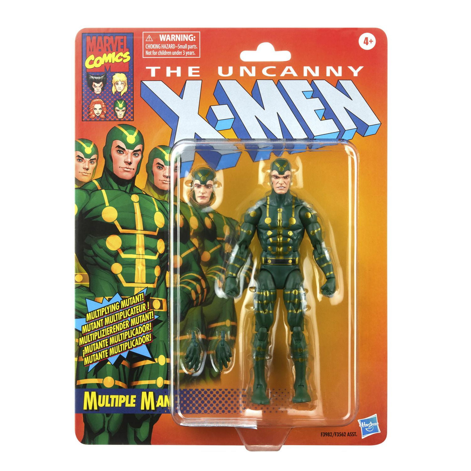 Marvel Legends Series X-Men Classic Multiple Man 6-inch Action Figure Toy, 3 Accessories