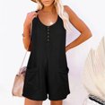 thumbnail image 4 of Fankiway Combinaison Sans Manches pour Femme, Uni, Polyester, Petit, 4 of 9