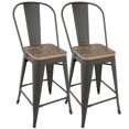 thumbnail image 1 of Oregon Industrial Counter Stool by LumiSource, 1 of 9