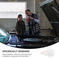 thumbnail image 3 of 50 Pcs Clips de Retenue pour Pare-Chocs de Voiture Rivets en Plastique Kit de Fixations Compatible avec Mitsubishi, 3 of 9