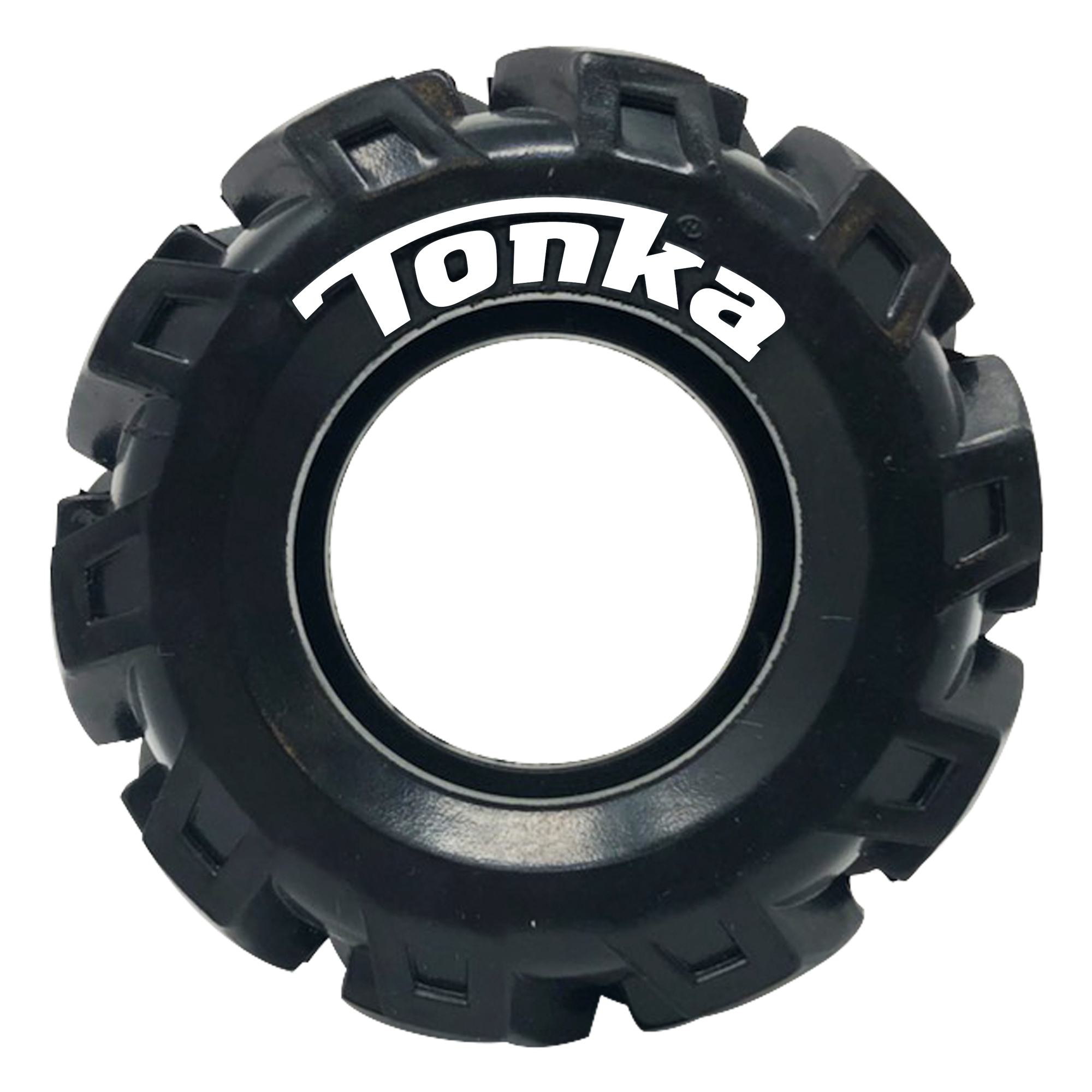 Tonka Seismic Tread Tire Dog Toy, 3.5 in