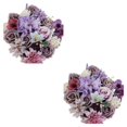 thumbnail image 4 of Wweixi Whimsical Blooms Low Maintenance Artificial Flower Collection Realistic purple LH001 2Set, 4 of 6