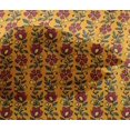 thumbnail image 4 of oneOone Viscose Chiffon Fabric Leaves & Floral Block Print Fabric By The Yard 42 Inch Wide, 4 of 4