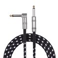 thumbnail image 1 of Amdohai Guitar Cable 6.35mm (1/4 Inch) TS Straight to Right, 1 of 8