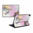 thumbnail image 2 of MightySkins Carbon Fiber Skin for Apple iPad Pro Smart Keyboard 12.9" (2018) - Water Color Mocking - Protective, Durable Textured Carbon Fiber Finish - Easy to Apply - Made in The USA, 2 of 4