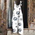 thumbnail image 2 of XZNGL Womens Rompers and Jumpsuits for Summer Women Ladies Printed Summer Sleeveless Backless Loose Long Playsuits Rompers Jumpsuit, 2 of 5
