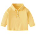 thumbnail image 2 of Automne & Hiver Chandail Col Rond en Coton Uni pour Garçons Filles Super Confortable Vêtements pour Enfants, 2 of 9