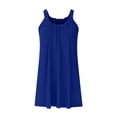 thumbnail image 4 of Pompotops Robe de Plage pour Femme, Paréo de Bikini, Tenue de Plage, Décontractée, Vacances, Courte, d'Été, Dos Nu, 4 of 7