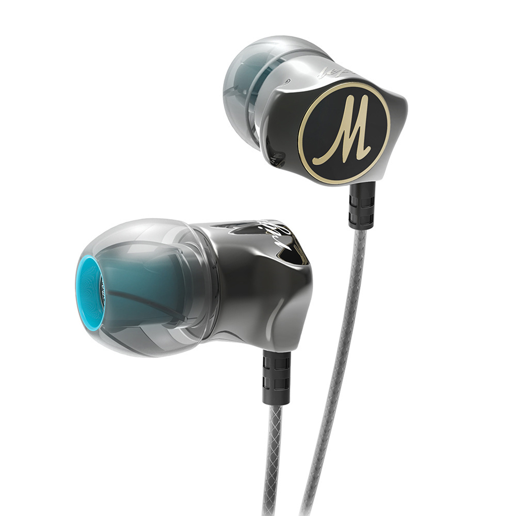braveheart QKZ DM7 Earphone Metal Stereo Noise Isolating In-ear Built-in Mic HiFi Earbuds Headset Built-in Mic HiFi Heavy Bass 3.5mm Earbuds