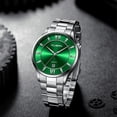 thumbnail image 1 of Men's Business Chronograph Watch with Stainless Steel Band and Date Display for, 1 of 5