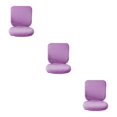 thumbnail image 2 of Baohd Computer Chair Cover Swivel Chair Cover Rotating for Chair Purple Backrest + Cushion Cover 3Set, 2 of 6