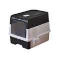 thumbnail image 2 of REK Cat Litter With Large Foldable Cat Litter With Lid Front Entry And Top Cat Litter Easy To Clean, 2 of 4