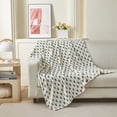 thumbnail image 5 of Mainstays velvet plush throw,size 50X60",block floral print pattern., 5 of 5