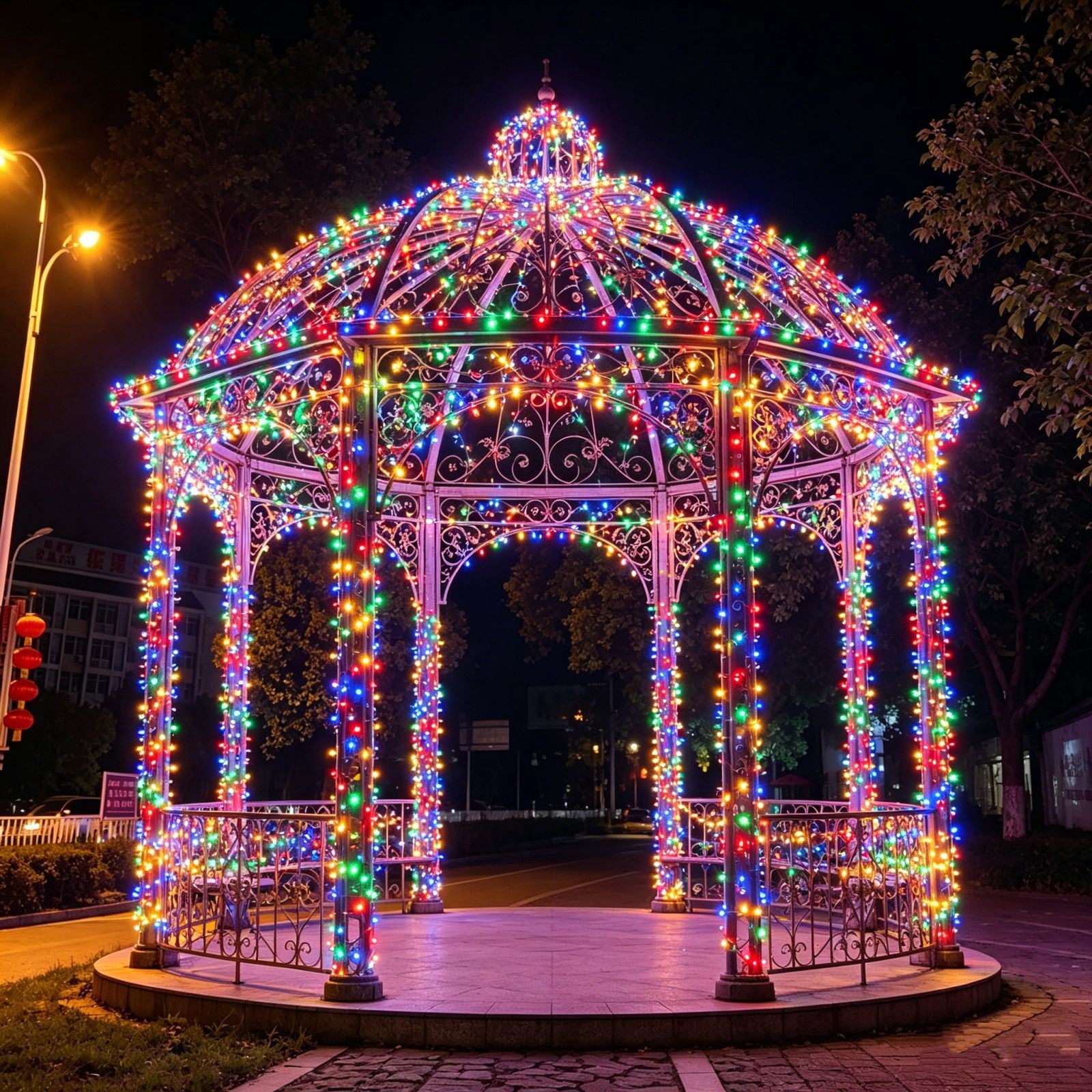 MOAOASPER Waterproof LED String Lights for Outdoor Decor, 10 Meter ...
