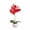 Rouge, variante sur VogueV Orchidée Phalaenopsis Artificielle en Pot - Plante Factice Réaliste pour Déco Maison Blanche