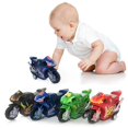 thumbnail image 2 of Kids Children Plastic Pull Back Car Beach Four-wheel Motorcycle Model Gifts, 2 of 5