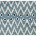 thumbnail image 4 of oneOone Coton Biologique Popeline Sergé Tissu Imprimé Chevron Ikat par Yard 42 Pouces de Large, 4 of 4