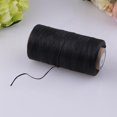 thumbnail image 2 of GUOOL 0.8mm Flat ed Sewing Thread Craft Shoes Repair Hand Stitching Cord Black, 2 of 8