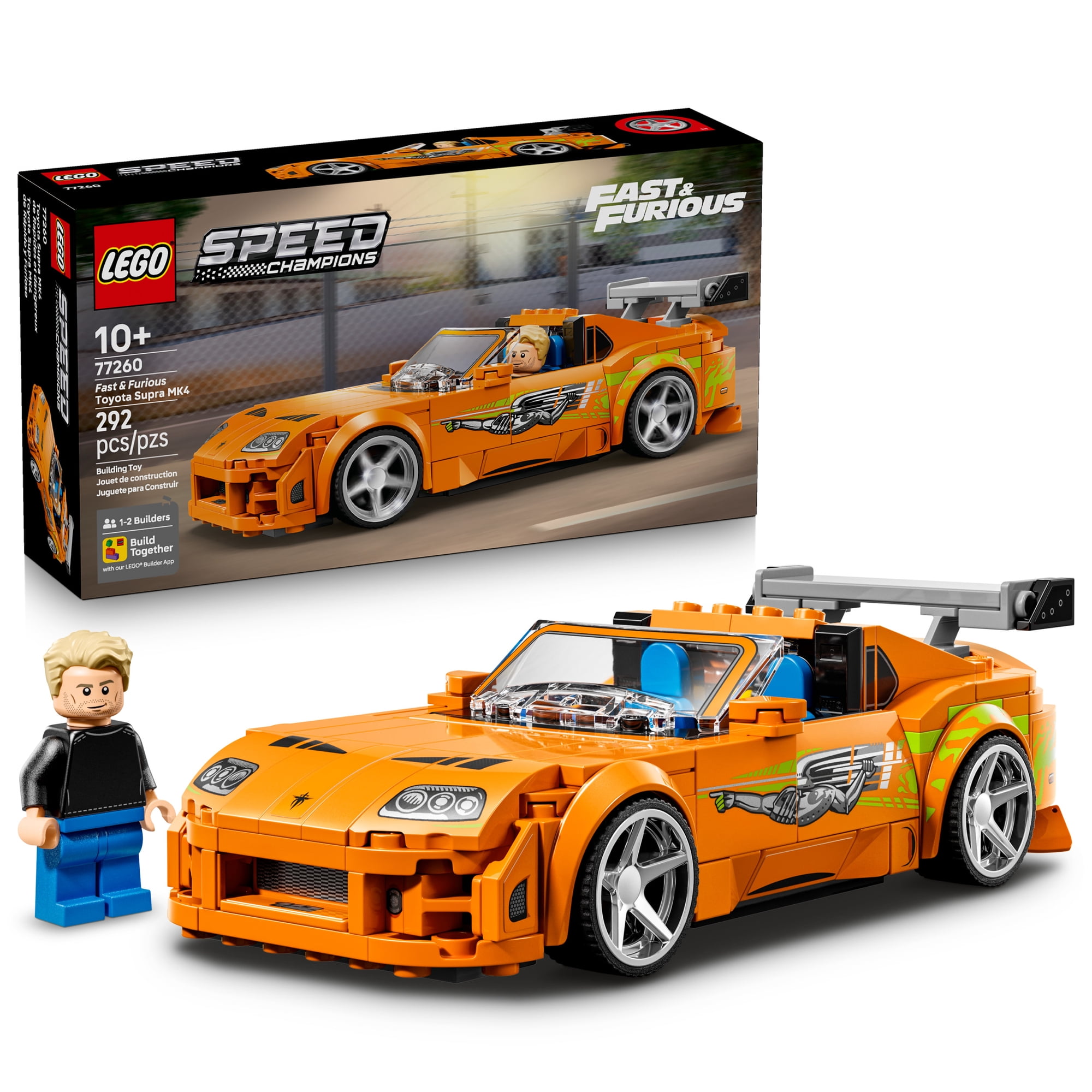 LEGO Speed Champions The Fast and The Furious Toyota Supra MK4