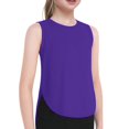 thumbnail image 1 of Sunnyoo Big Girls Athletic Tank Top Quick Drying Solid Sleeveless Tops, Sizes 5-14, 1 of 3