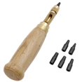 thumbnail image 1 of Leather Hole Punch for Belts Automatic Belts Mute Screw Rotary Hole Punch Steel Belt Hole Leather Tools Leather Punch Tool for Belts Leather Hole Punch Tool Leather Belt Hole Punch, 1 of 9