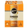 thumbnail image 1 of Remedy Kombucha Biologique Sans Sucre Gingembre Citron 4x355ml, 1 of 7