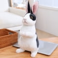thumbnail image 4 of Adorable Realistic Rabbit Toy Soft And Cuddly Bunny Doll For Kids For Comfort And Sleep Ideal For Toddlers And Preschoolers, 4 of 8