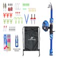 thumbnail image 1 of Spinning Rod,Kit Pole With Combo Kit Pole Rod And Reel Kids And Reel Combo Pole With Reel Lures Kit With Huiop Reel Lures Kit To 64.9'' Pole Twirltide 64.9'' Pole Reel Combo 16.5'' To, 1 of 6
