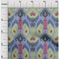 thumbnail image 1 of oneOone Viscose Jersey Fabric Swirl & Paisley Ikat Print Fabric BTY 60 Inch Wide, 1 of 5