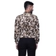 thumbnail image 2 of BESTMAN Chemise Habillée Décontractée pour Homme à Manches Longues, Coupe Ajustée, en Coton, à Boutons, 2 of 5