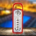 thumbnail image 2 of Xuyuer Portable LED Camping Lantern Rechargeable Tent Light with Handle for Outdoor, Red,Travel Essentials For CampingLightweight Gear For BackpackingSummer Camping Supplies List, 2 of 8